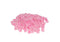 Cuenta Acrilico Letras Circulo Transparente Letras Neon Rosa 7 mm