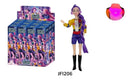 Muñeca Pelo Morado K Pop Guerreras