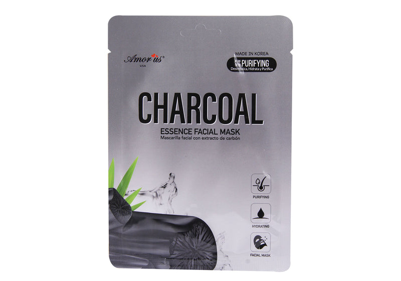 Amor Us Mascarilla Facial con Extracto de Carbon Activado