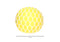 Squeeze Ball Cerebro Multicolor Amarillo