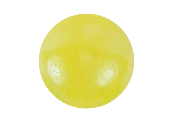 Squeeze Ball con Slime and Glitter 10 cm Amarilla