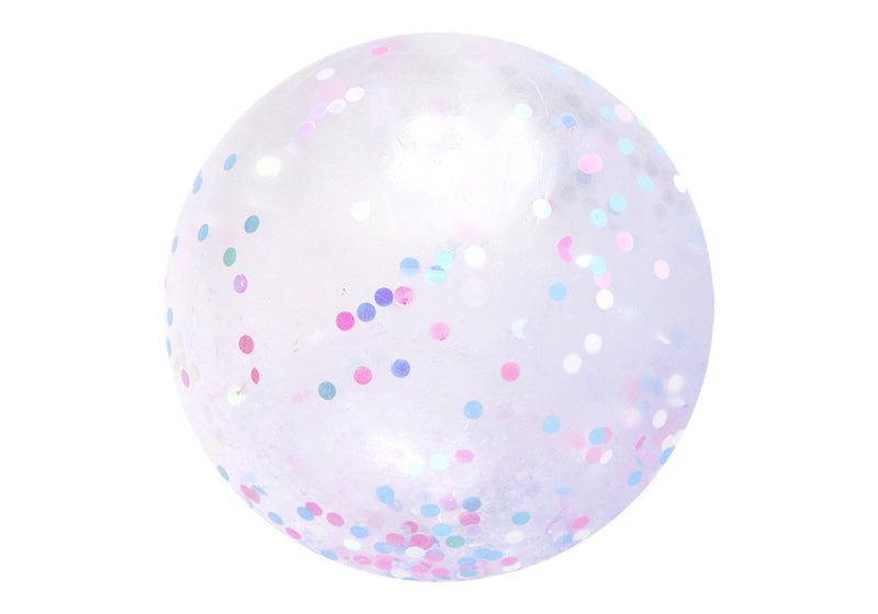Squeeze Ball Slime Glitter AB Lila 10 cm