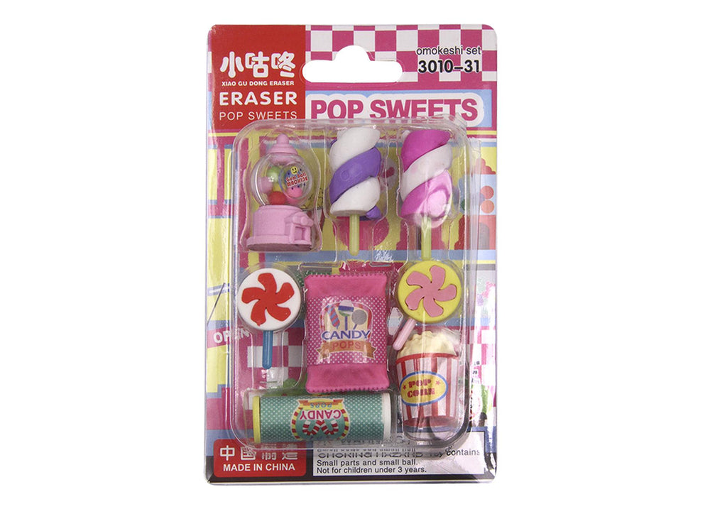 Set de borradores Pop Sweets Palomitas / Dulces – Tweezer