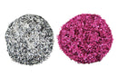 Glitter Plateado y Rosa