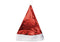 Gorrito de Navidad Rojo Metálico Santa Claus Tamaño Grande