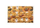 Cubrebocas Halloween de triple capa termosellado plisado infantil - 10 pzas