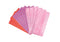 Cubrebocas 3 Capas de Sellado Ultrasonico Plisado Infantil Liso Mix (Rosa/Morado/Rojo)